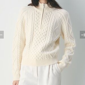 Heritage Knit Merino Wool 1/4 Zip
Sweater